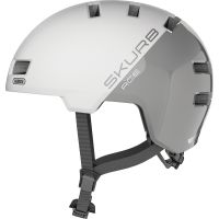 Kask ABUS Skurb ACE silver white