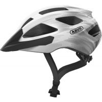 Kask ABUS Macator white silver