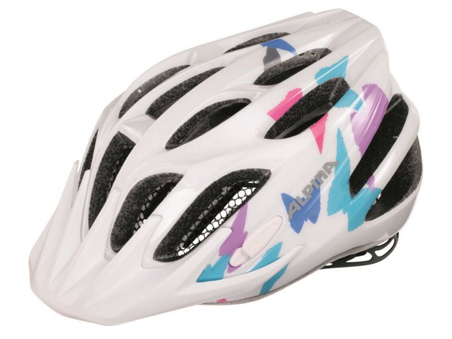 Kask Alpina FB JUNIOR 2.0 WHITE-BUTTERFLY