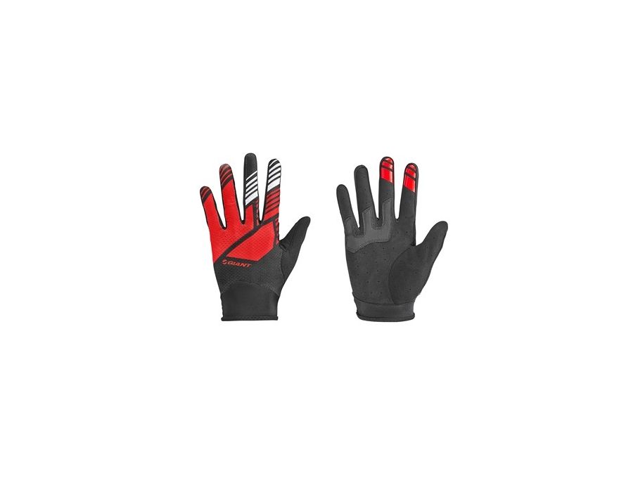 Rękawiczki TRANSFER LF GIANT czarno-czerwone