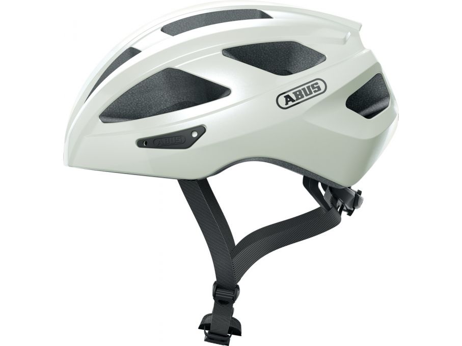 Kask ABUS Macator pearl white