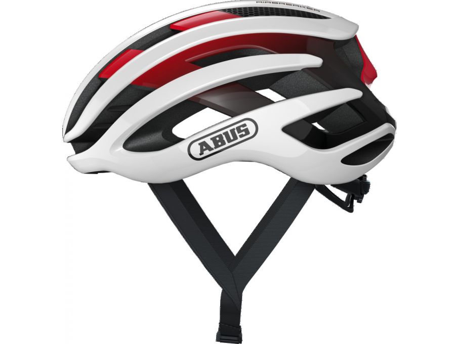 Kask ABUS AirBreaker white red