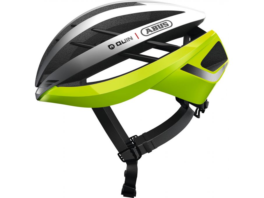 Kask ABUS Aventor Quin neon yellow