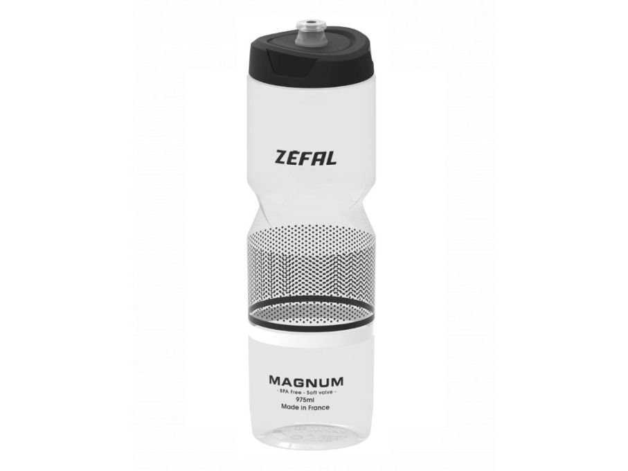 Bidon Zefal Magnum (Soft-Cap)-Translucent (Black), 1L