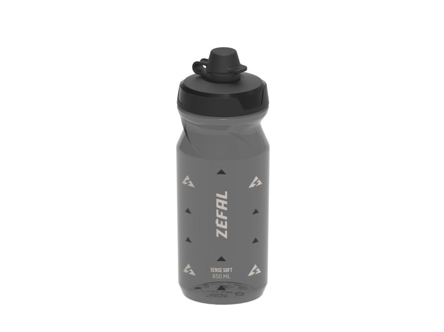 Bidon Zefal Sense Soft 65 / 80 No-Mud Bottle - Smoked Black New 2023