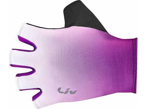 Rękawiczki Liv Race Day Sf Gloves z krótkimi palcami, Black/Purple